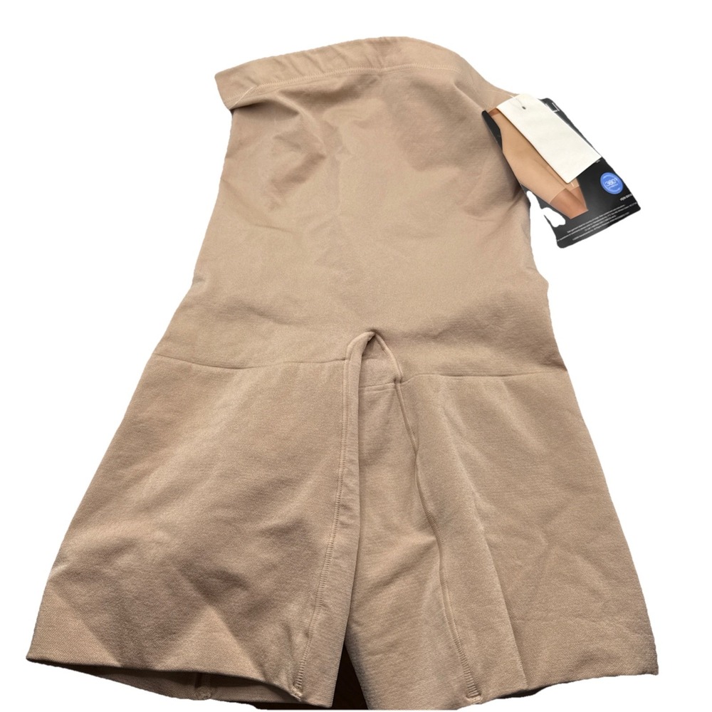 Bali Comfortshape Firm Control Nude Beige Hi-Waist Thigh Slimmer Size‎ M NWT - Picture 7 of 7